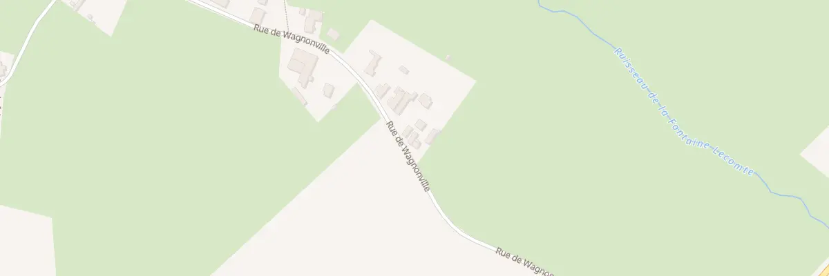Plan du 21 Vc de Wagnonville à Poix-du-Nord