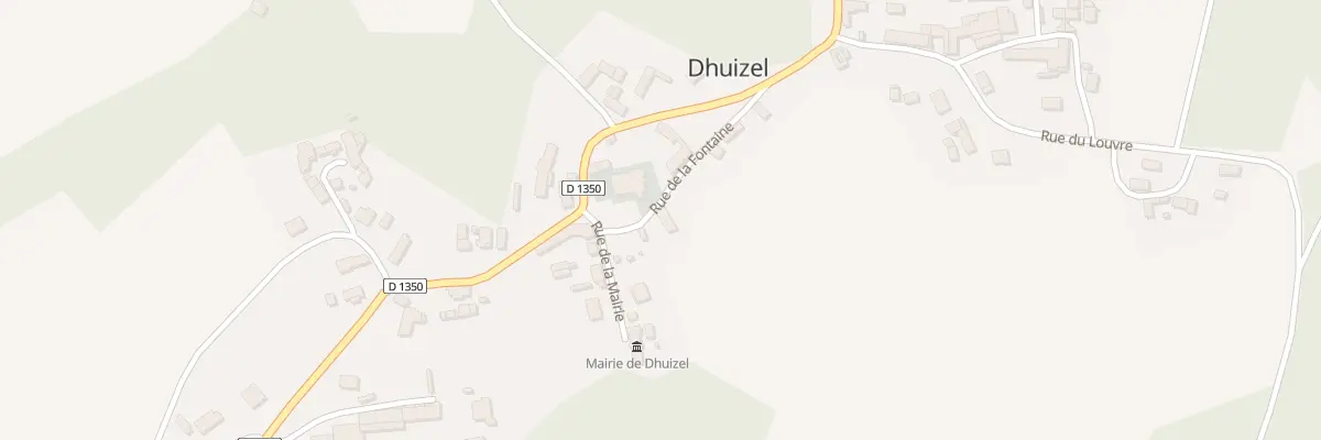 Plan du 2 Rue de la Fontaine à Dhuizel