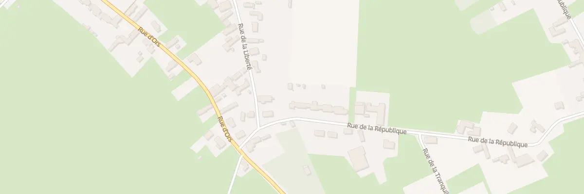 Plan du 92 Rue de la Republique à Bousies