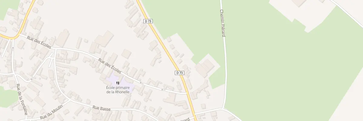 Plan du 2176 Rue Georges Ozaneaux à Villers-Pol