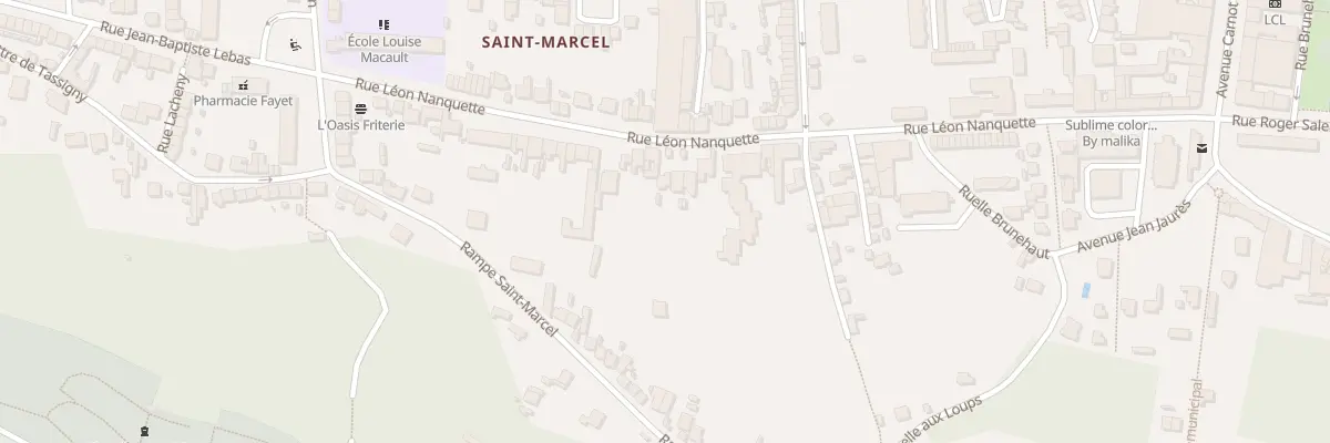 Plan du 50 Rue Léon Nanquette à Laon