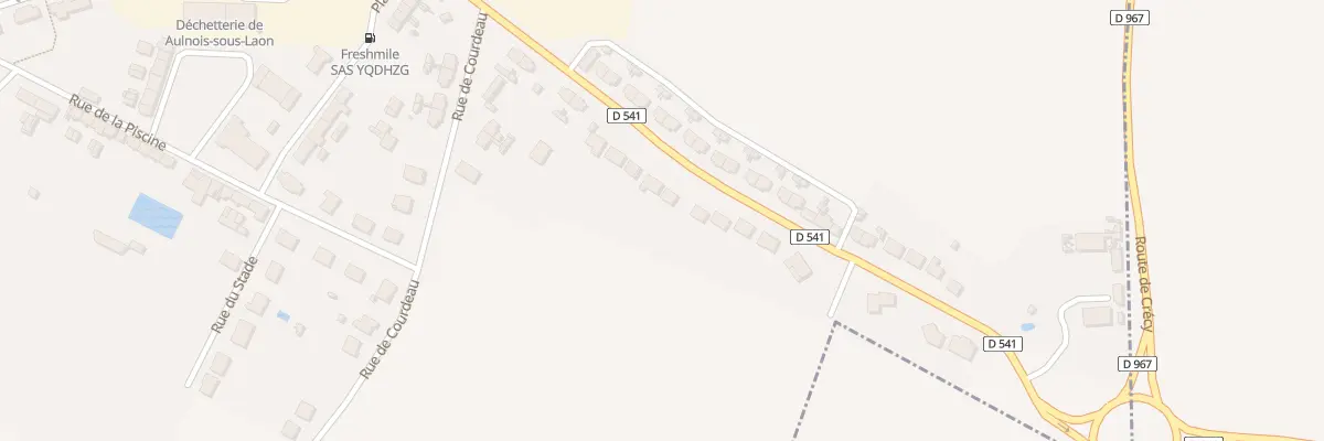 Plan du 80B Rue de Chambry à Aulnois-sous-Laon