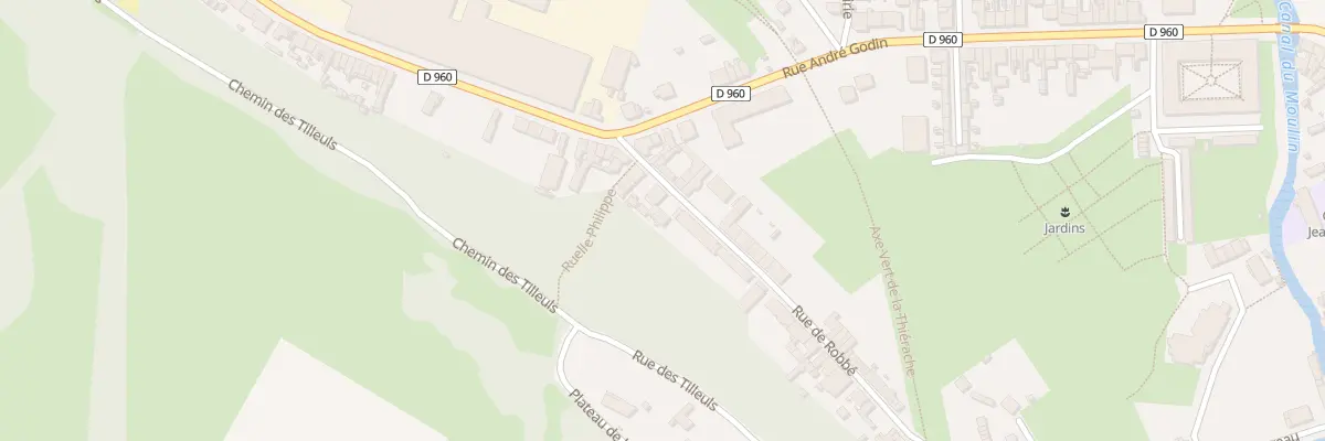 Plan du 483 Rue de Robbé à Guise