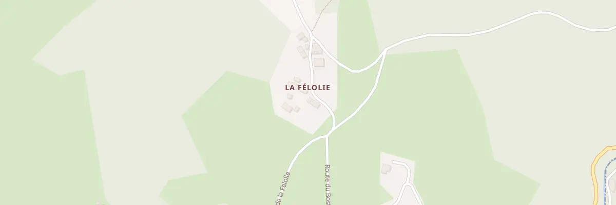 Plan du 1313 Rte de la Felolie à Aubusson-d’Auvergne