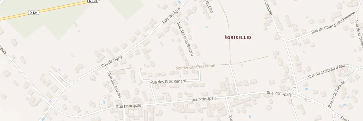 Plan du 13 Rue des Pres Renard à Venoy