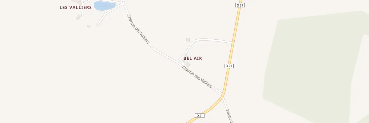 Plan du 5006 Belair à Châtelperron