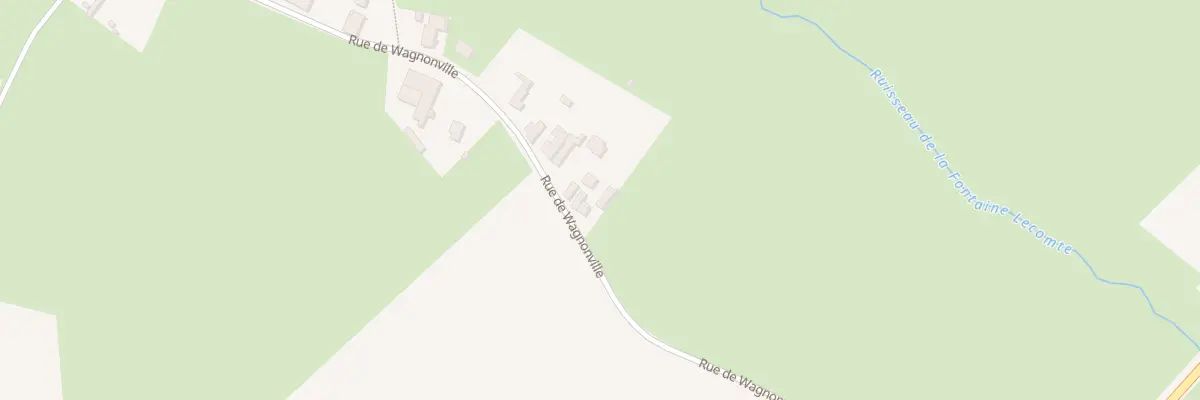 Plan du 23 Vc de Wagnonville à Poix-du-Nord