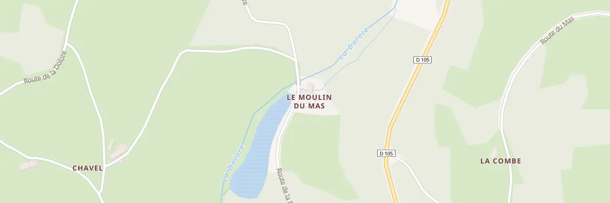 Plan du 5106 Pre du Moulin à Chambon-sur-Dolore