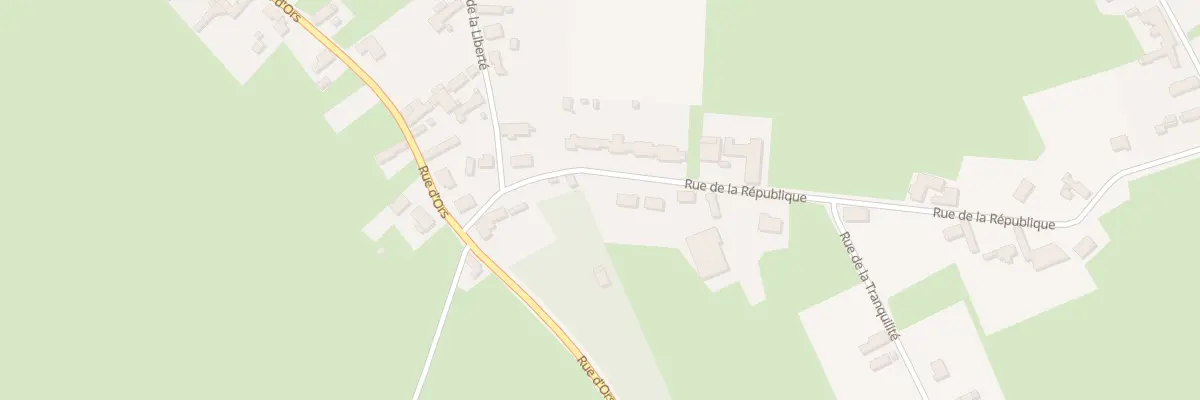 Plan du 69B Rue de la Republique à Bousies