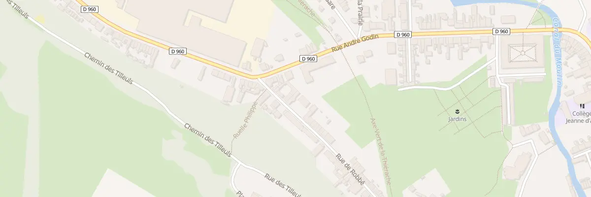 Plan du 480A Rue de Robbé à Guise
