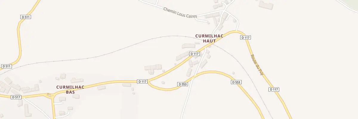 Plan du 10 Rte du Puy à Vissac-Auteyrac