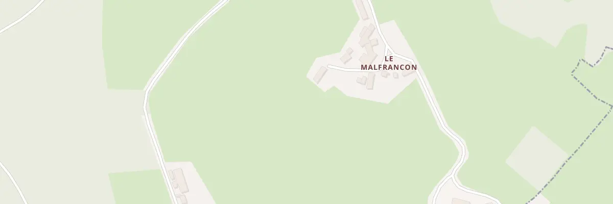 Plan du 5102 Le Malfrancon à Saint-Amant-Roche-Savine