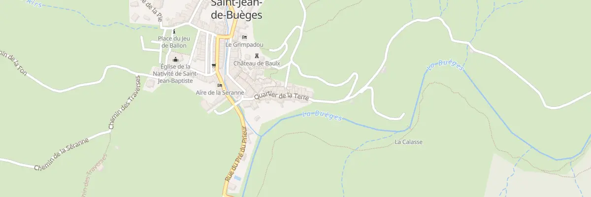 Plan du 5119 Le Village à Saint-Jean-de-Buèges