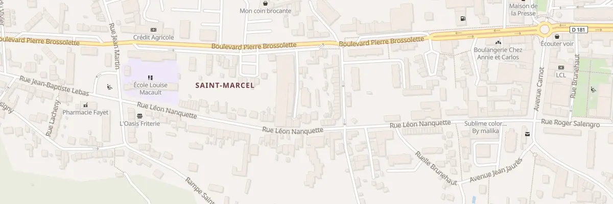 Plan du 65 Rue Léon Nanquette à Laon