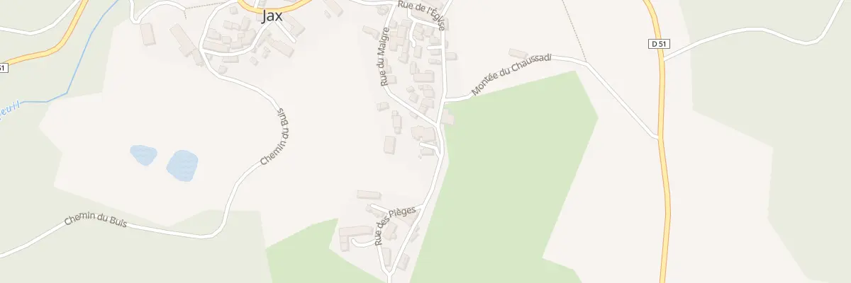 Plan du 4 Rue des Pièges à Jax