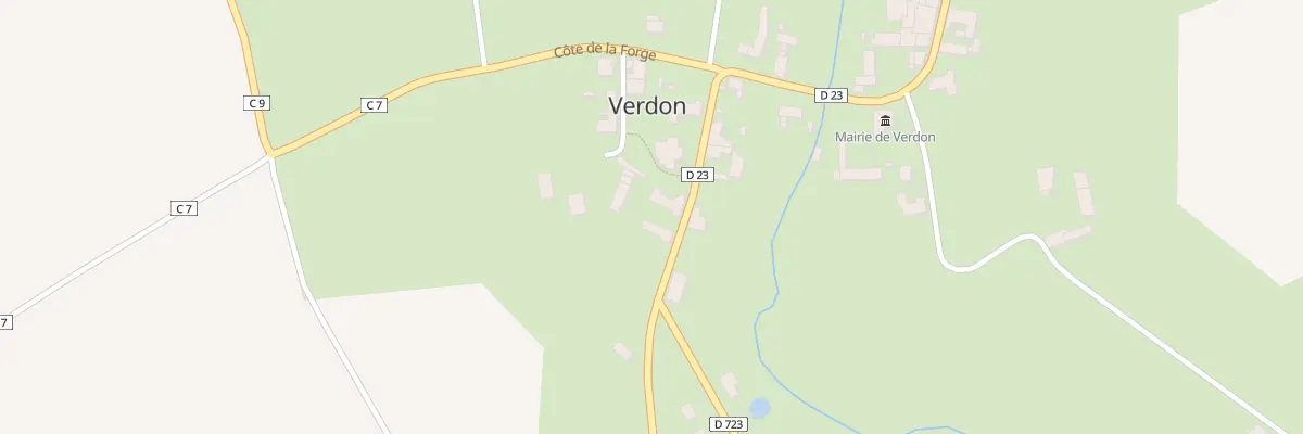 Plan du 2 Rue de la Verdonnelle à Verdon