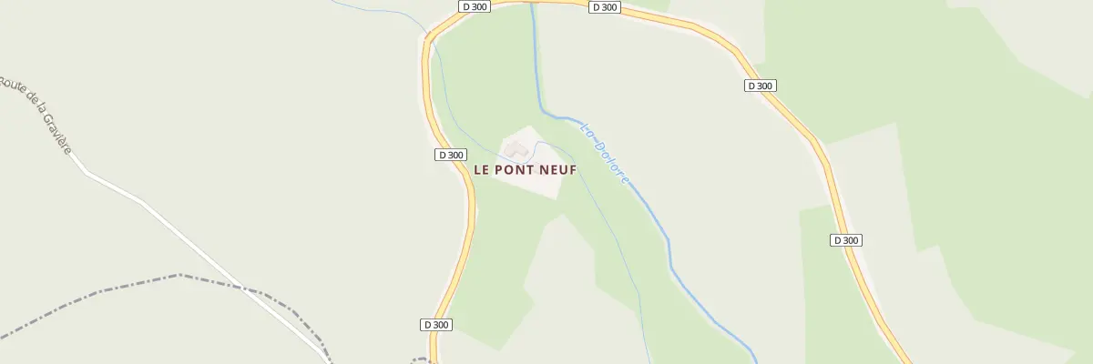 Plan du 5140 Le Pont du Roux à Saint-Bonnet-le-Chastel