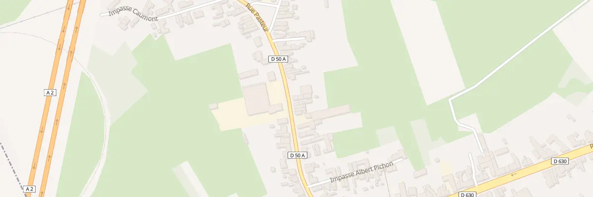 Plan du 38 Rue Pasteur à Quarouble