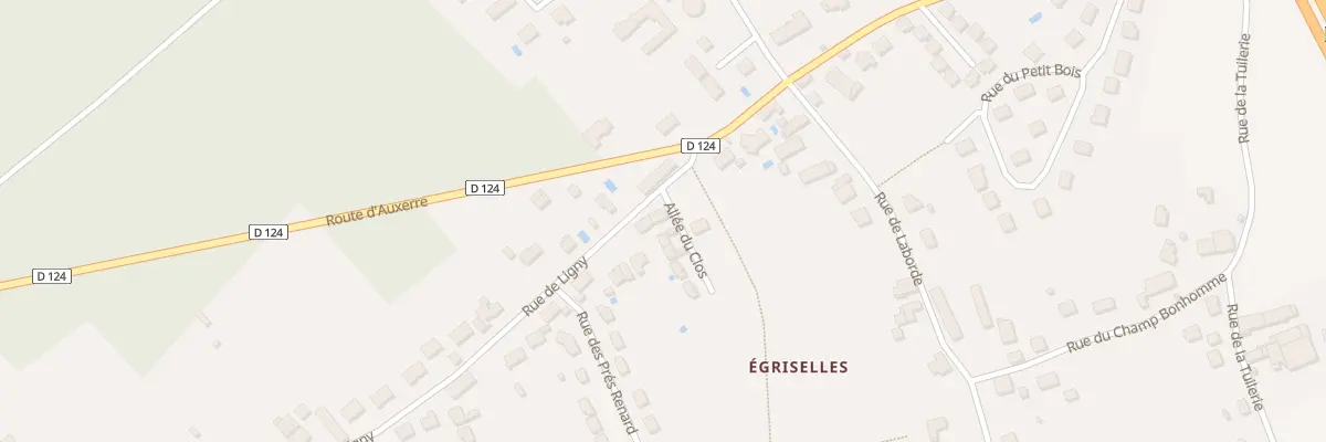 Plan du 3 Rue de Ligny à Venoy