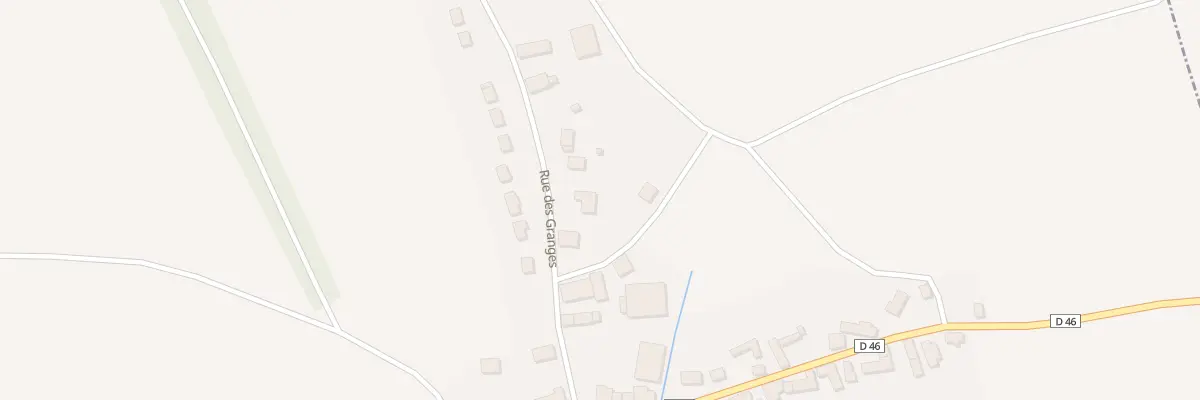 Plan du 5002 Rue des Granges à La Noue