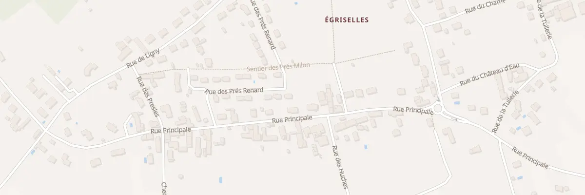 Plan du 16 Rue des Pres Renard à Venoy
