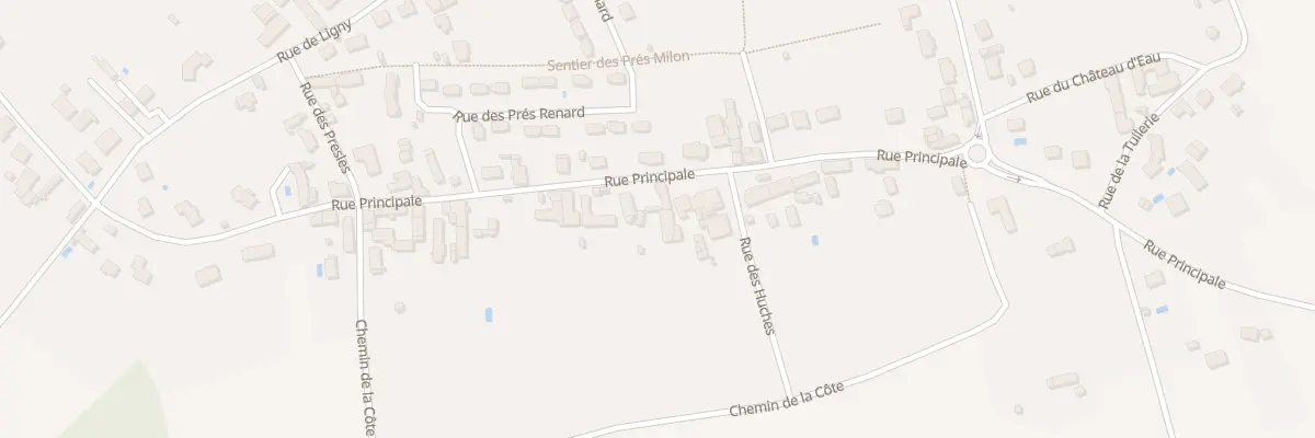 Plan du 54 Rue Principale à Venoy