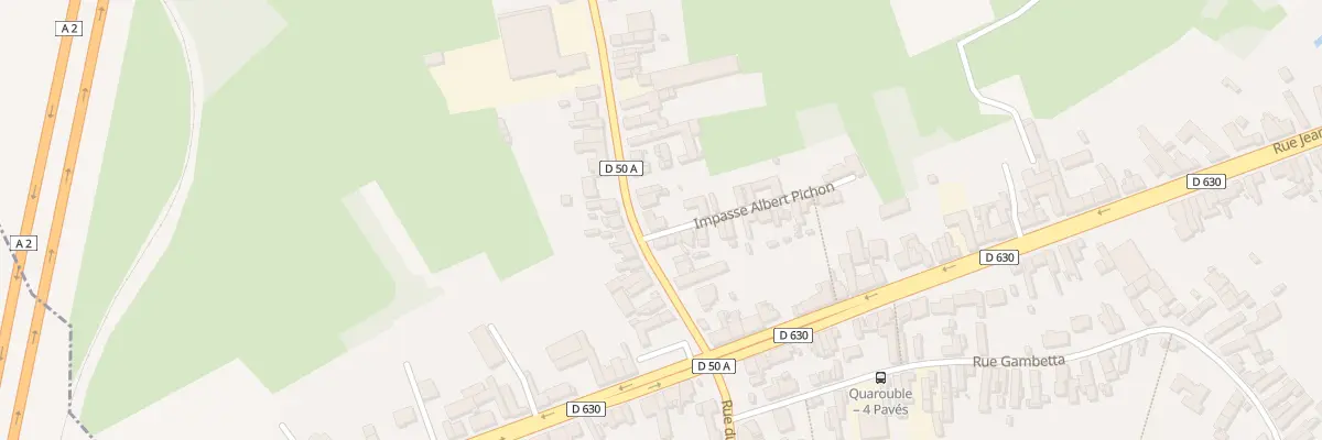 Plan du 12B Rue Pasteur à Quarouble