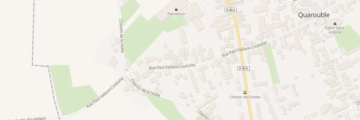 Plan du 36 Rue Paul Vaillant-couturier à Quarouble