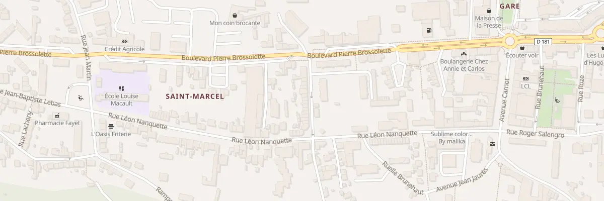 Plan du 17 Rue Jean Moulin à Laon