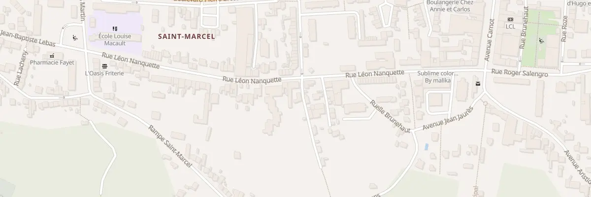 Plan du 68 Rue Léon Nanquette à Laon