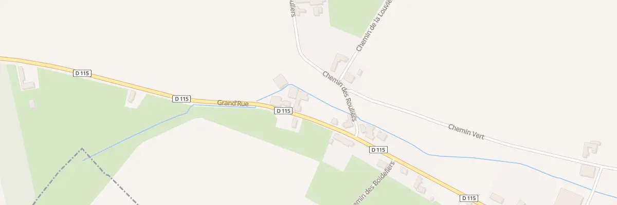 Plan du 42 Gr Grand Rue à Rejet-de-Beaulieu
