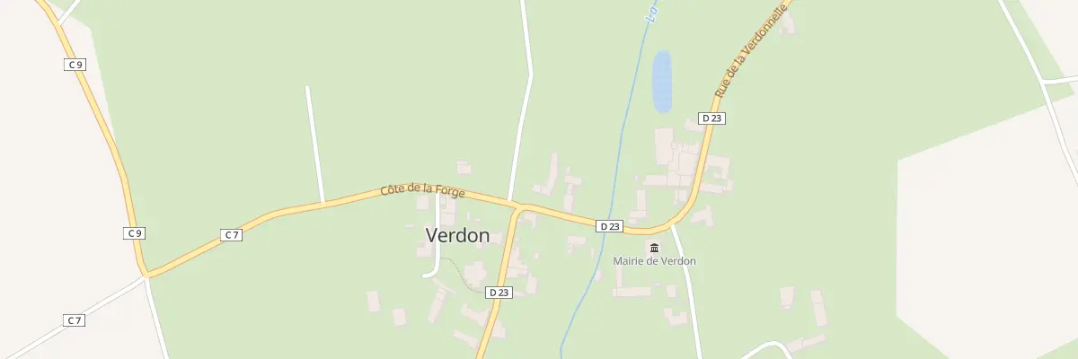 Plan du 6 Rue de la Verdonnelle à Verdon