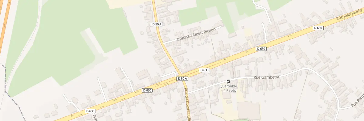 Plan du 2 Rue Pasteur à Quarouble