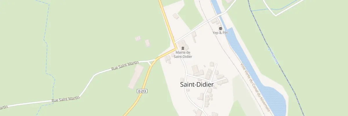 Plan du 18 Le Bourg à Saint-Didier