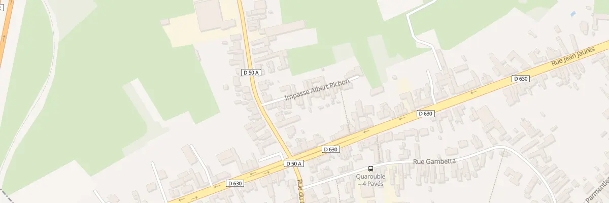 Plan du 8 Imp Albert Plichon à Quarouble