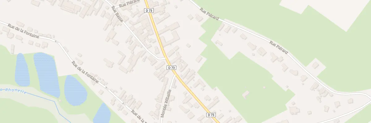 Plan du 2512 Rue Georges Ozaneaux à Villers-Pol
