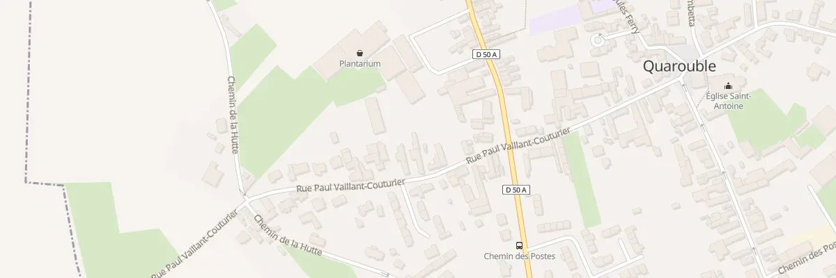 Plan du 28B Rue Paul Vaillant-couturier à Quarouble
