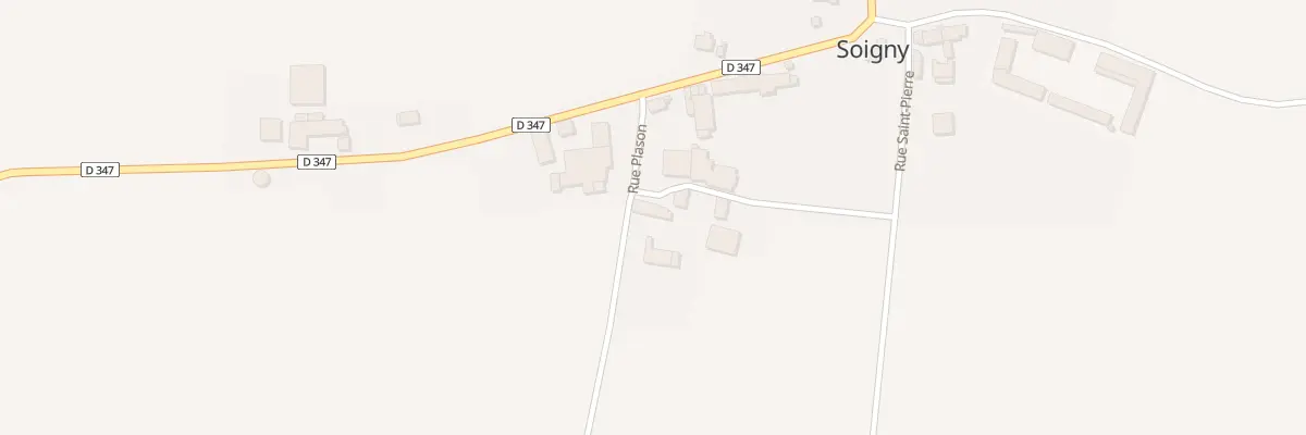 Plan du 2 Rue Planson au Gault-Soigny
