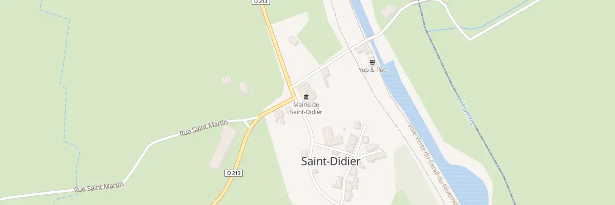 Plan du 1 Rue Pierre Serveau à Saint-Didier
