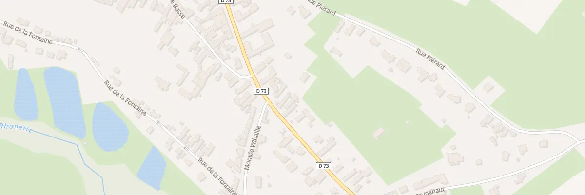 Plan du 2540 Rue Georges Ozaneaux à Villers-Pol