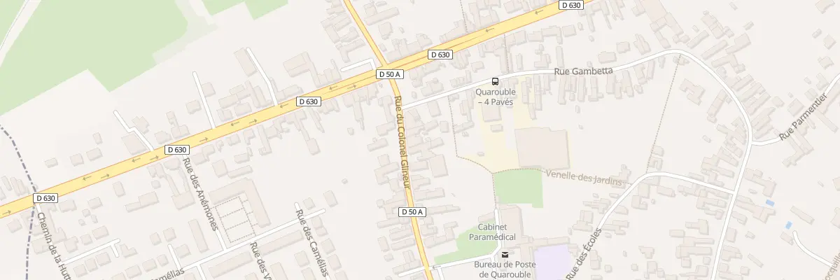 Plan du 88 Rue du Colonel Glineur à Quarouble