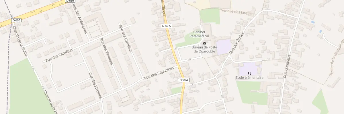 Plan du 67 Rue du Colonel Glineur à Quarouble