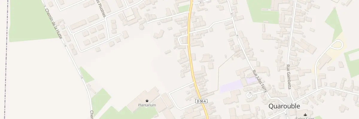 Plan du 25 Rue du Colonel Glineur à Quarouble