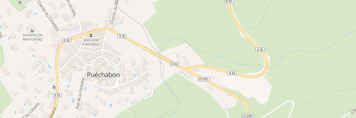 Plan du 5023 Rte de Montpellier à Puéchabon