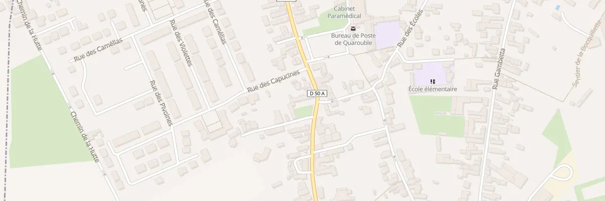 Plan du 47 Rue du Colonel Glineur à Quarouble