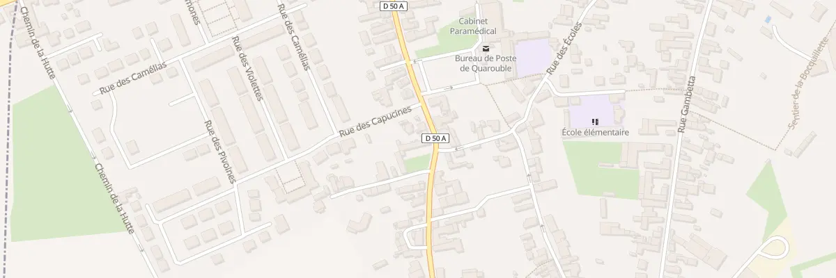 Plan du 49 Rue du Colonel Glineur à Quarouble