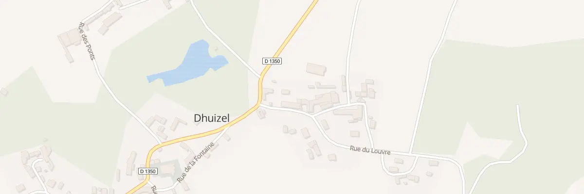 Plan du 3 Rue de la Cour du Comte à Dhuizel