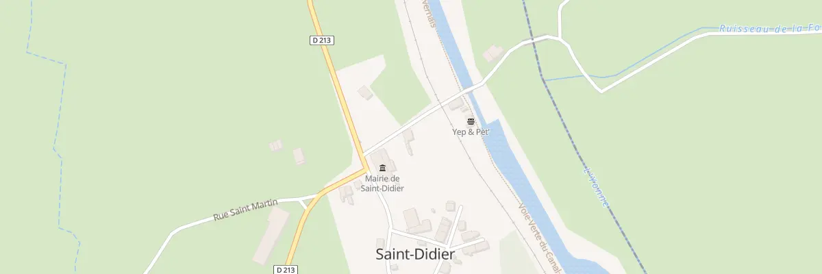 Plan du 22 Le Bourg à Saint-Didier