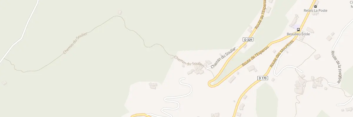 Plan du 5116 Le Soulier à Mandagout