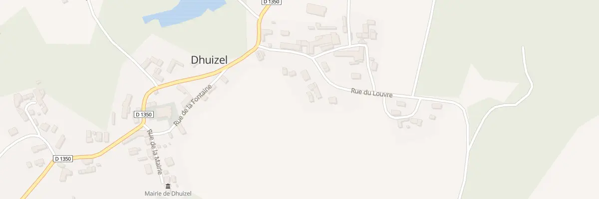 Plan du 6 Rue du Louvre à Dhuizel